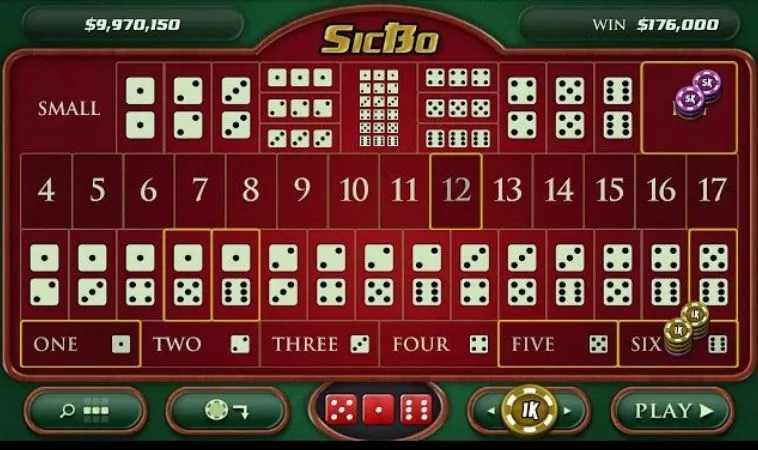 SicBo Tại 2Bong88: Cách Chơi Đơn Giản, Lợi Nhuận Cao! 2 Các loại cược trong SicBo Tại 2Bong88